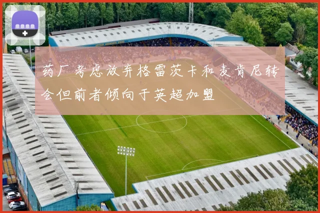 药厂考虑放弃格雷茨卡和麦肯尼转会但前者倾向于英超加盟